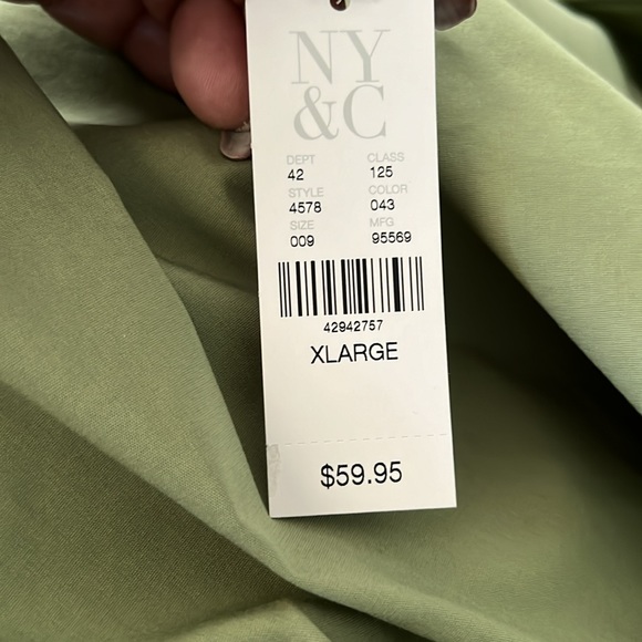 NY&C deep v neck wrap blouse - Picture 6 of 6